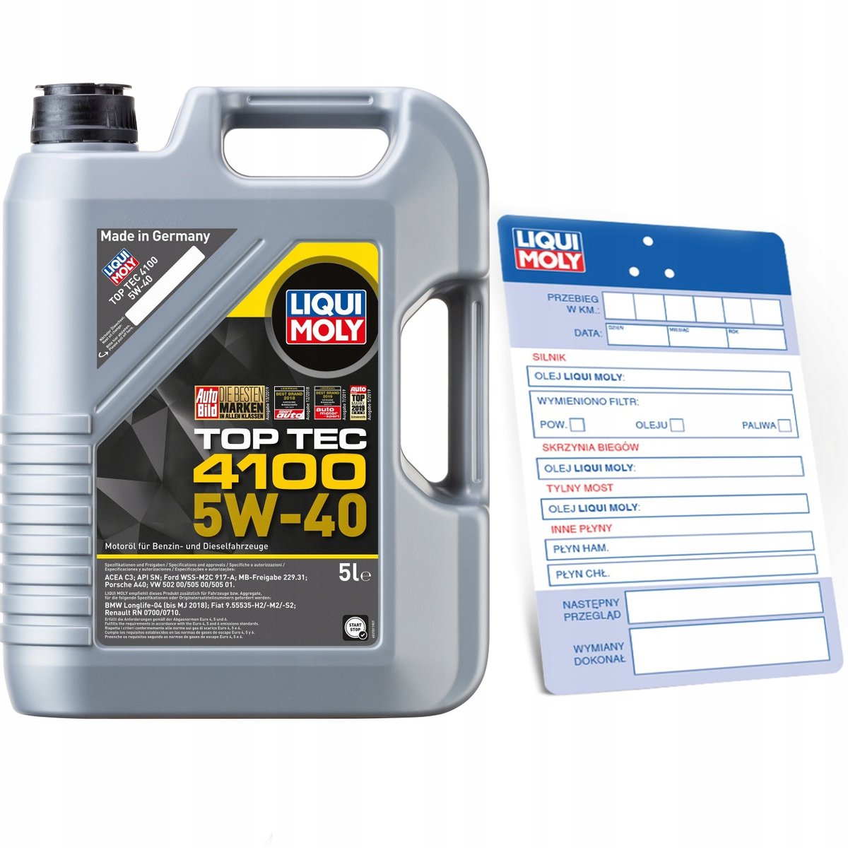 liqui moly top tec 4100 5 w 40