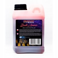 LIQUID ZALEWA DODATEK ZANĘTOWY MASSIVE BAITS BULK AMINO RED MONSTRUM 1 L