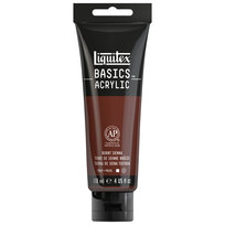 Liquitex Basics, farba akrylowa, 118 ml, 127 Burnt Sienna, ciemnobrązowy LIQUITEX