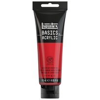 Liquitex Basics, farba akrylowa, 118 ml, 151 Cadmium Red Medium Hue, czerwony