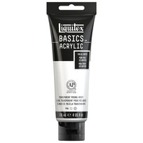 Liquitex Basics, farba akrylowa, 118 ml, 430 Transparent Mixing White, biały
