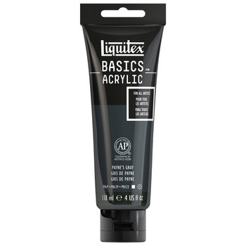 Liquitex Basics, farba akrylowa, 118 ml, kolor 310 Payne's gray, szary - LIQUITEX
