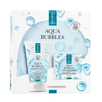 Lirene, Aqua Bubbles, zestaw prezentowy Nawilżających Kosmetyków do Twarzy, 2 szt.  - Lirene