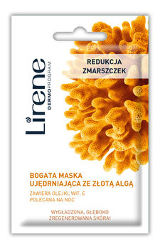 Lirene, DermoPorgram, maska ujędrniająca ze złotą algą redukcja zmarszczek, 8 ml - Lirene