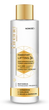 Lirene, Diamentowy Lifting 3D, Przeciwzmarszczkowy tonik łagodzący, 200 ml - Lirene