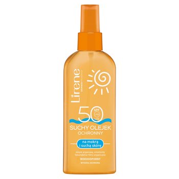 Lirene Suchy olejek ochronny do opalania na mokrą i suchą skórę SPF 50 150ml - Lirene
