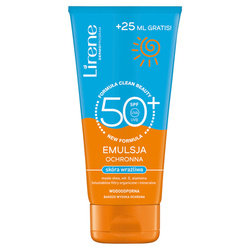 Lirene Sun, emulsja ochronna SPF50+, 150+25ml - Lirene