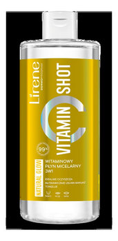Lirene, Vitamin Shot, Witaminowy płyn micelarny 3w1, 400 ml - Lirene