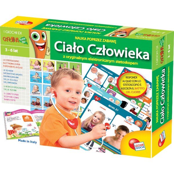 Lisciani, Brawo Karotka, Ciało człowieka