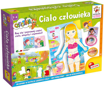 Lisciani, Carotina, gra edukacyjna Ciało człowieka - LISCIANIGIOCHI