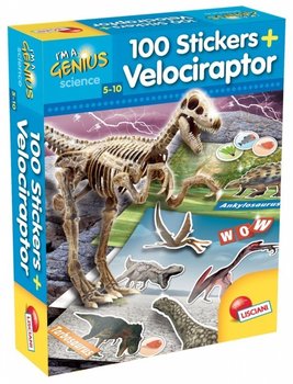 Lisciani, gra I'm Genius Velociraptor, zestaw - Lisciani