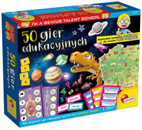 Lisciani, I'm a genius, 50 gier edukacyjnych Lisciani