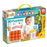 Lisciani, klocki z obrazkiem Carotina Baby, 15 szt. Lisciani