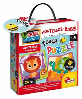 Lisciani, puzzle, Baby Dotykowe Puzzle, 24 el. - Lisciani