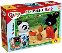 Lisciani, puzzle, Bing w Szkole, 2x12 el. Lisciani