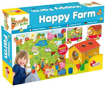 Lisciani, puzzle, Carotina Baby Happy Farm, 12 el. - Lisciani