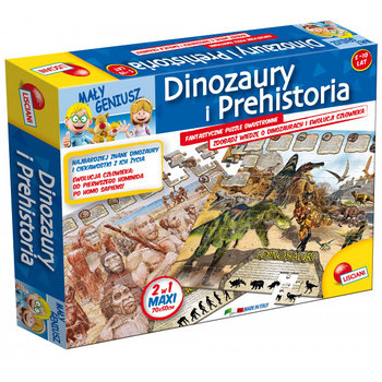 Lisciani, puzzle, Dinozaury i Prehistoria, 108 el. - Lisciani
