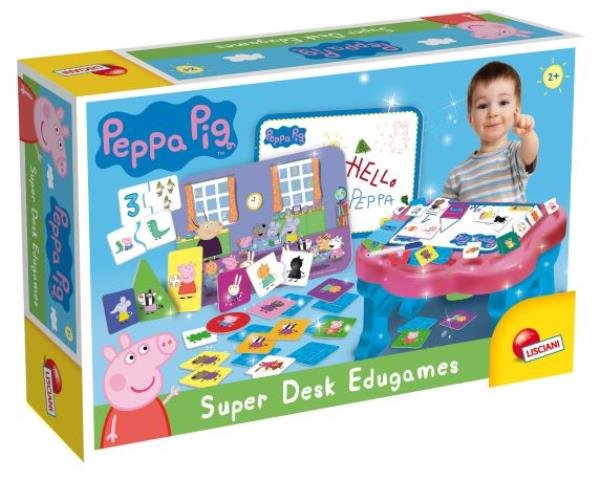 Lisciani, Świnka Peppa, Biurko edukacyjne