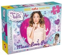 Lisciani, Violetta, puzzle dwustronne maxi, 108 el.