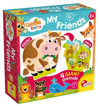Lisciani, zabawka edukacyjna Carotina Baby Moi Zwierzęcy Przyjaciele - Lisciani