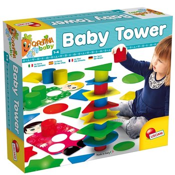 Lisciani, zabawka edukacyjna Carotina Baby Tower - Lisciani