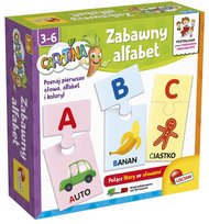 Lisciani, zabawka edukacyjna Carotina Zabawny Alfabet