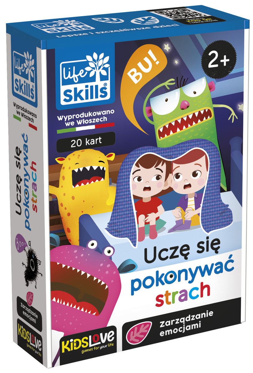 Lisciani, zabawka edukacyjna Life skills dla dzieci nauczę się pokonywać strach