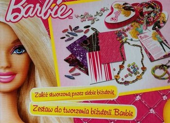 Lisciani, zestaw do tworzenia biżuterii Barbie - Lisciani