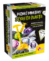 Lisciani, zestaw edukacyjny, I'm A Genius Poznaj Minerały Z Całego Świata