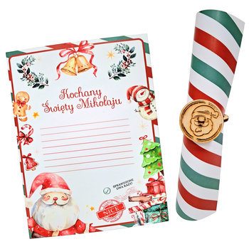 List do Świętego Mikołaja dla dzieci Adwent z pieczęcią - Inna marka