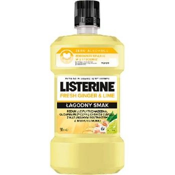 Listerine Fresh Ginger&Lime Płyn do płukania jamy ustnej - Listerine