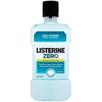Listerine, Zero, płyn do płukania jamy ustnej Mild Mint, 500 ml - Listerine