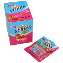 Listki O Smaku Truskawkowym Fresh Strips Opak 20Szt Bez Cukru Inna marka