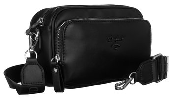 Listonoszka Damska Ze Skóry Ekologicznej Na Szerokim Pasku — David Jones - DAVID JONES