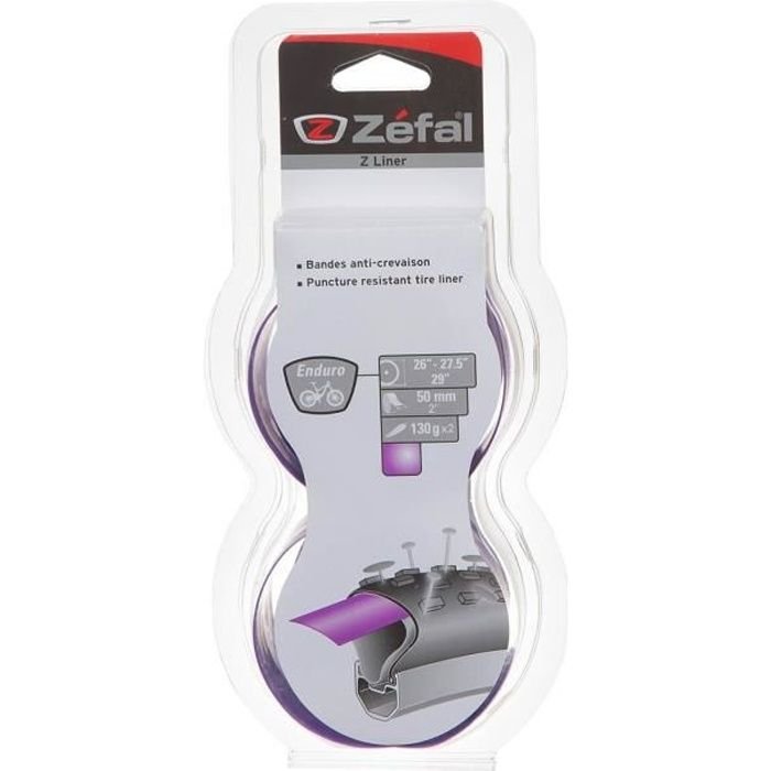 NASTRO DI PROTEZIONE DI GUASTO di Zefal ZEFAL MTB29 34 mm per MTB 2-STK. FA003576283 AZZURRO
