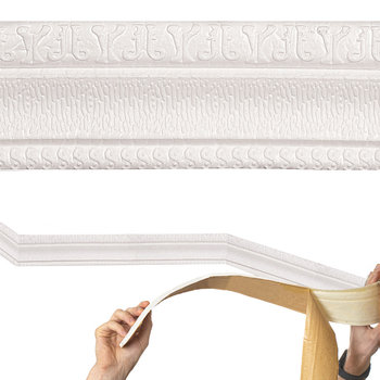 Listwa Dekoracyjna Taśma Samoprzylepna Wykończeniowa Pianka Diy 225Cm - JUST-DEAL