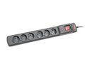 Listwa przeciwprzepięciowa ARMAC M6/25/CZ Multi, 6 gniazd, 2.5 m - Armac