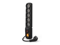 Listwa zasilająca ACAR F5 5m 5X 230V PL czarna ACAR