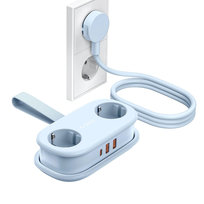 Listwa zasilająca Orico AP3 20W GaN 5w1 2x AC + 2x USB-A + 1x USB-C - niebieska Orico