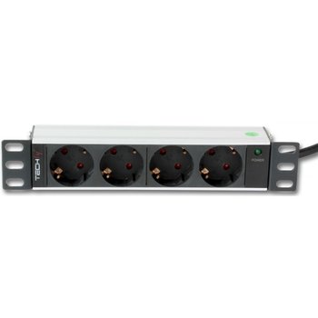 Listwa zasilająca Techly Rack 10 1U 250V/16A 4xAchuko 1,8m - Techly