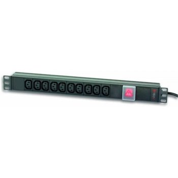 Listwa zasilająca Techly Rack 19" 1U do UPS 10xC13, wtyk C14 2m - Techly