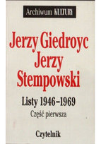 Listy 1946 - 1969 Część 1 Giedroyc Jerzy
