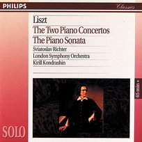 Liszt: Piano Concertos Nos. 1 & 2; Sonata in B Minor Sviatoslav Richter, London Symphony Orchestra, Kirill Kondrashin