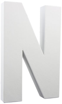 Litera 3D Duża 20Cm „N” Ac713 C, Decopatch
