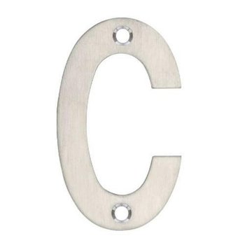 Litera "C" matowa ze stali nierdzewnej, angielskiej firmy - ZOO Hardware. - Inna marka