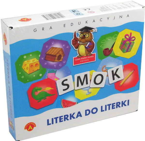 Фото - Розвивальна іграшка Alexander Literka do literki, gra edukacyjna, 