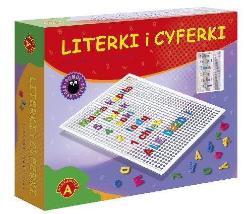 Фото - Розвивальна іграшка Alexander Literki i cyferki, gra edukacyjna, 