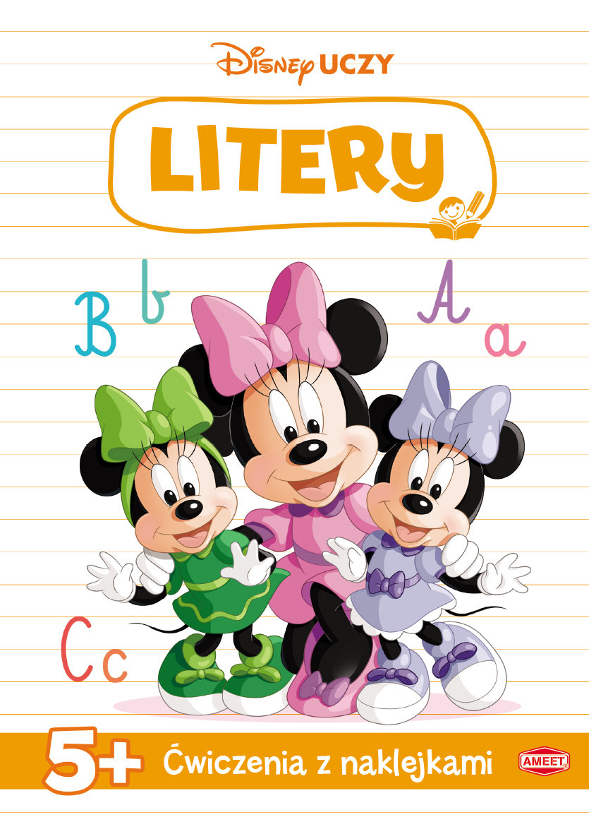 Litery. Disney Uczy - Opracowanie Zbiorowe | Książka W Empik