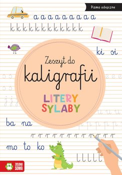 Litery, sylaby. Zeszyt do kaligrafii - Opracowanie zbiorowe