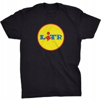 Litr Koszulka Lidl Parodia Logo Śmieszny Prezent GILDAN